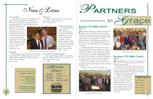 Partners in Grace Cover - June 2006