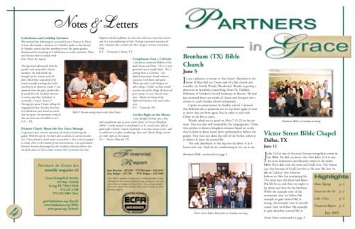 Partners in Grace Cover - July 2005