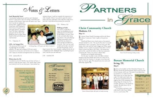 Partners in Grace Cover - June 2005