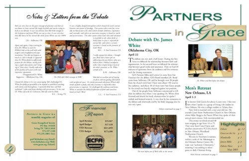 Partners in Grace Cover - May 2005