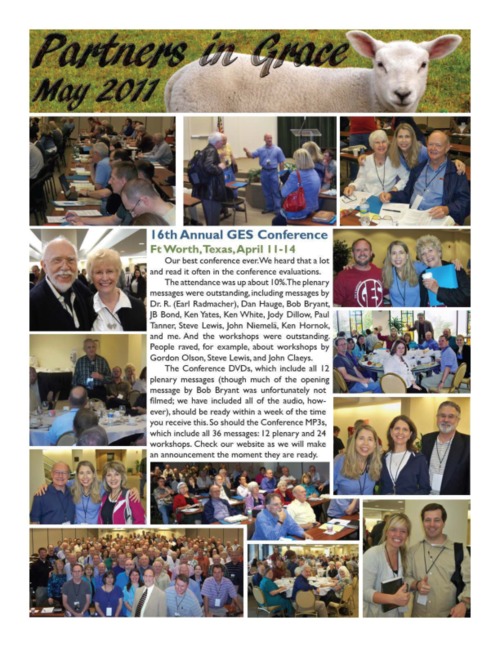 Partners in Grace Cover - May 2011