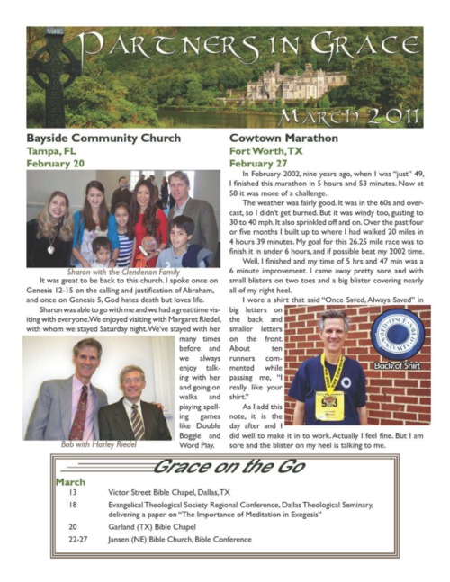 Partners in Grace Cover - March 2011
