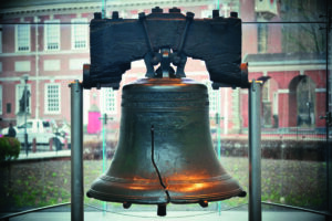 liberty bell and independence hall