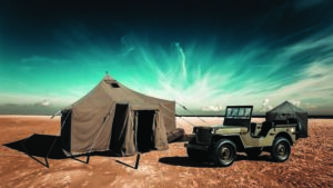 The military base in the desert