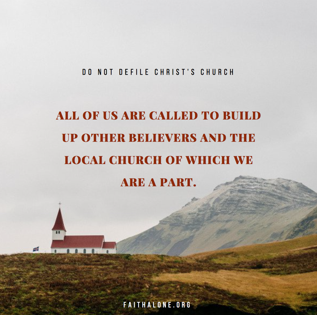 Build up the church