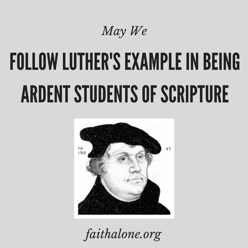 student of Scripture