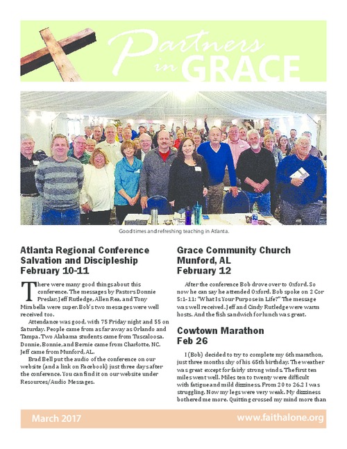 Partners in Grace Cover - March 2017