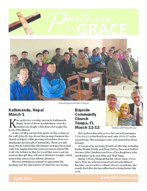 Partners in Grace Cover - April 2017