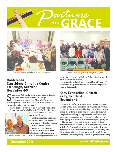 Partners in Grace Cover - December 2016