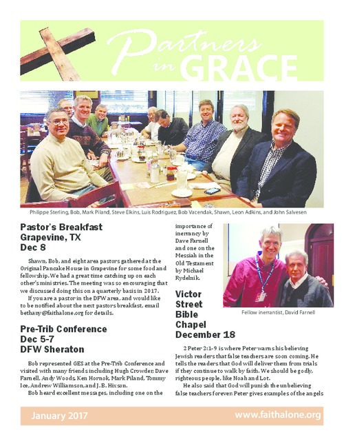 Partners in Grace Cover - January 2017
