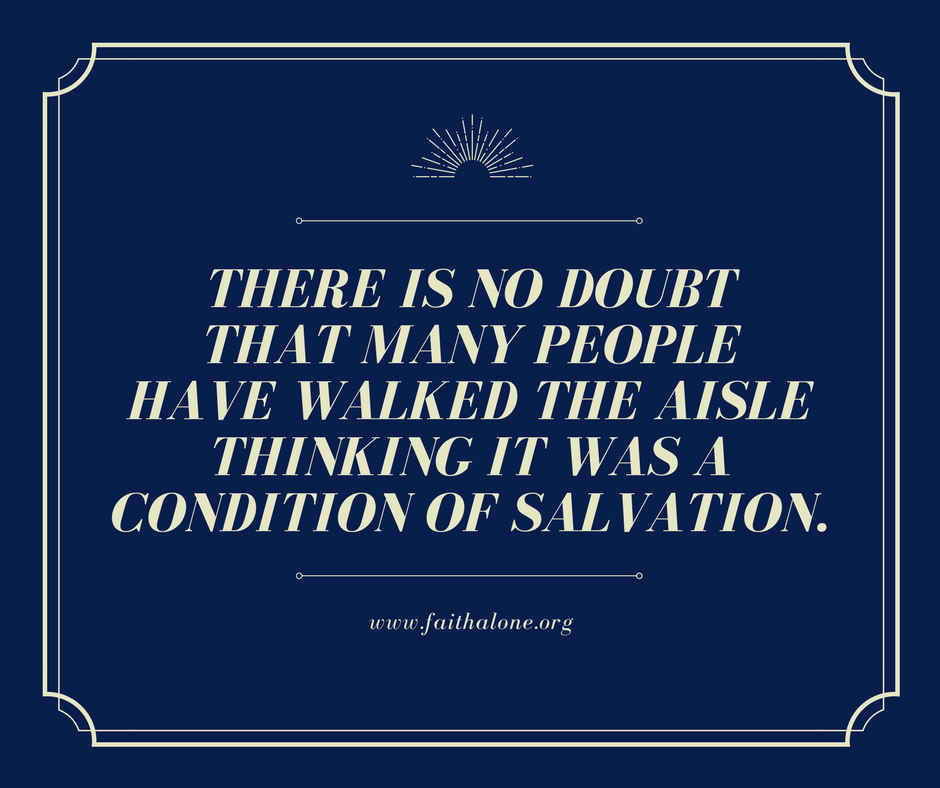 There is no doubt that many people have walked the aisle