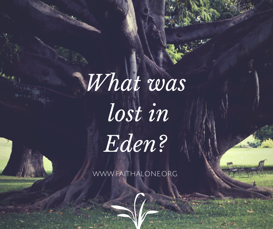What was lost in Eden_