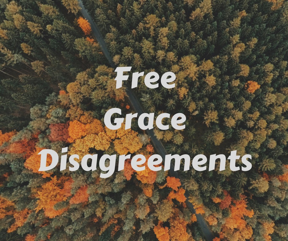 Free Grace Disagreements