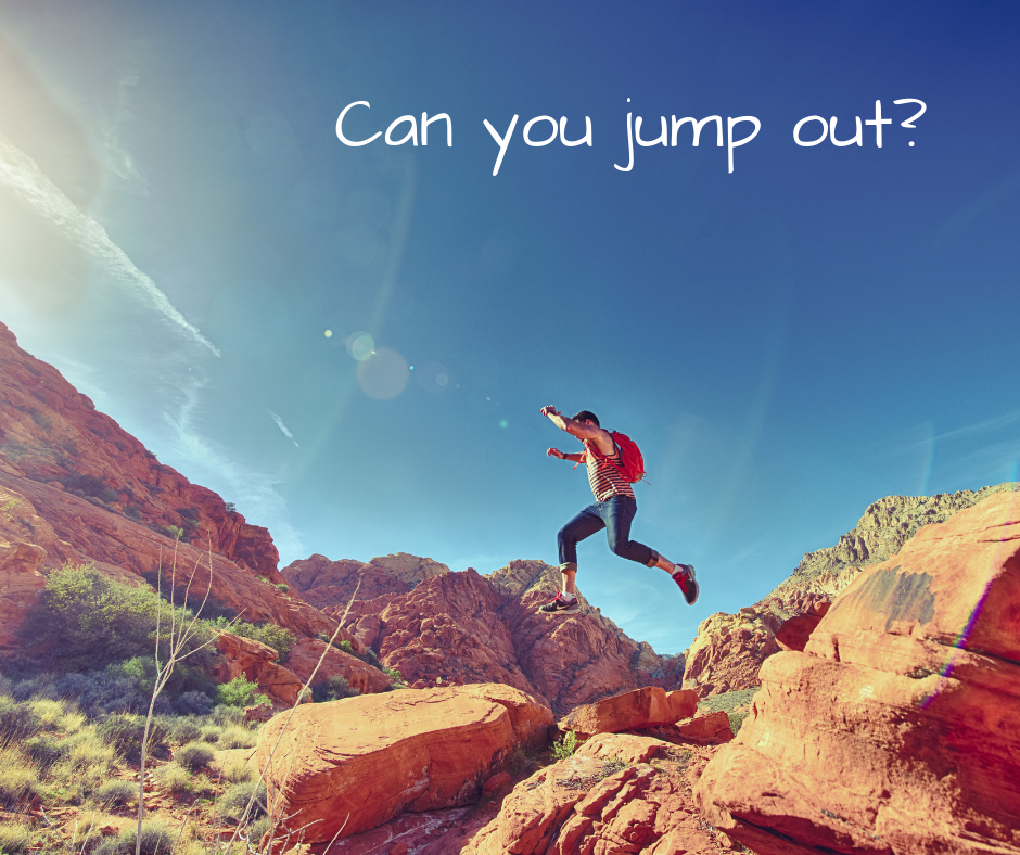 Can you jump out_