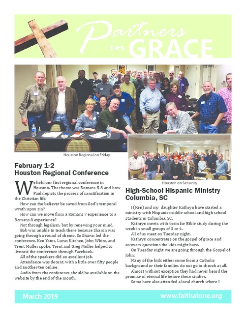 Partners in Grace Cover - March 2019