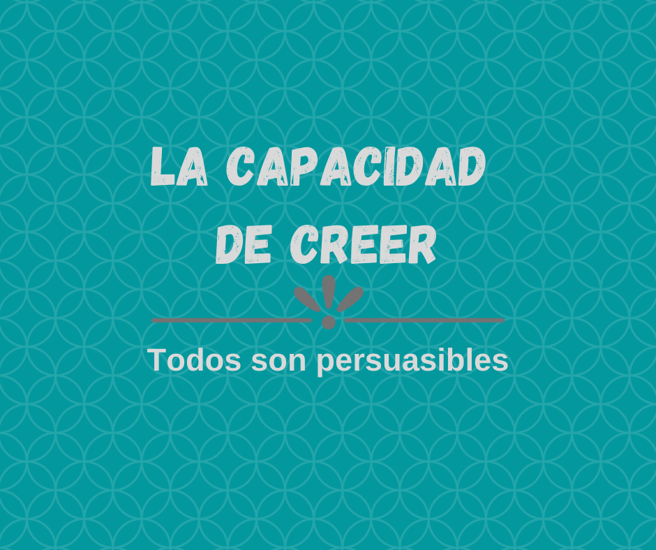 La capacidad de creer