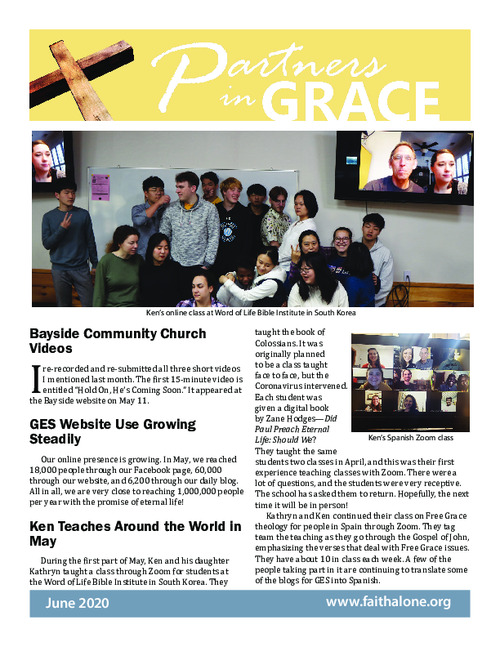 Partners in Grace Cover – June 2020 Partners in Grace Cover - June 2020