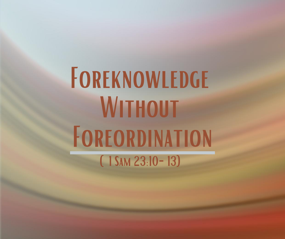 Foreknowledge Without Foreordination