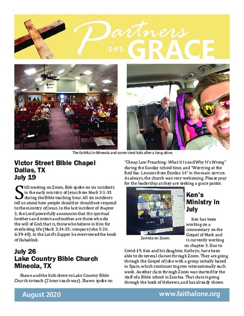 Partners in Grace Cover – August 2020 Partners in Grace Cover - August 2020