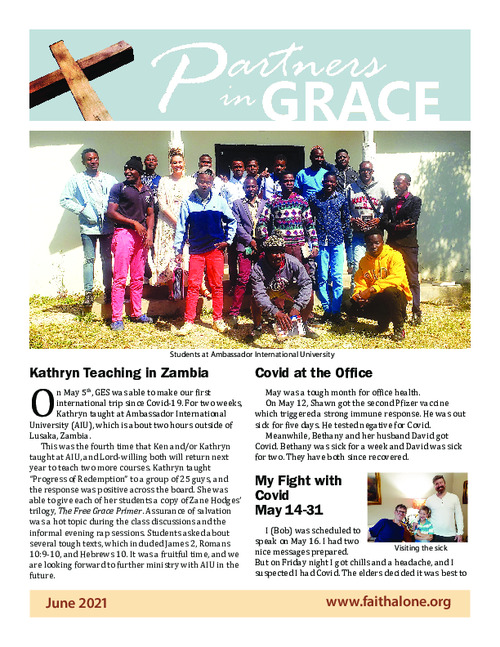 Partners in Grace Cover - June 2021