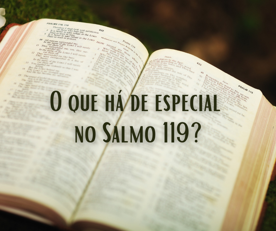 O que há de especial no Salmo 119