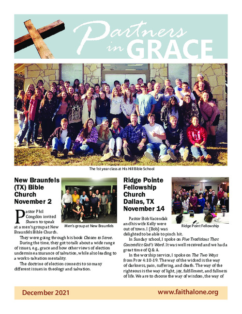 Partners in Grace Cover - December 2021