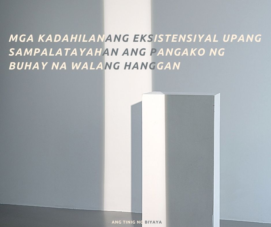 Existential reasons to believe the promise of eternal life (1)