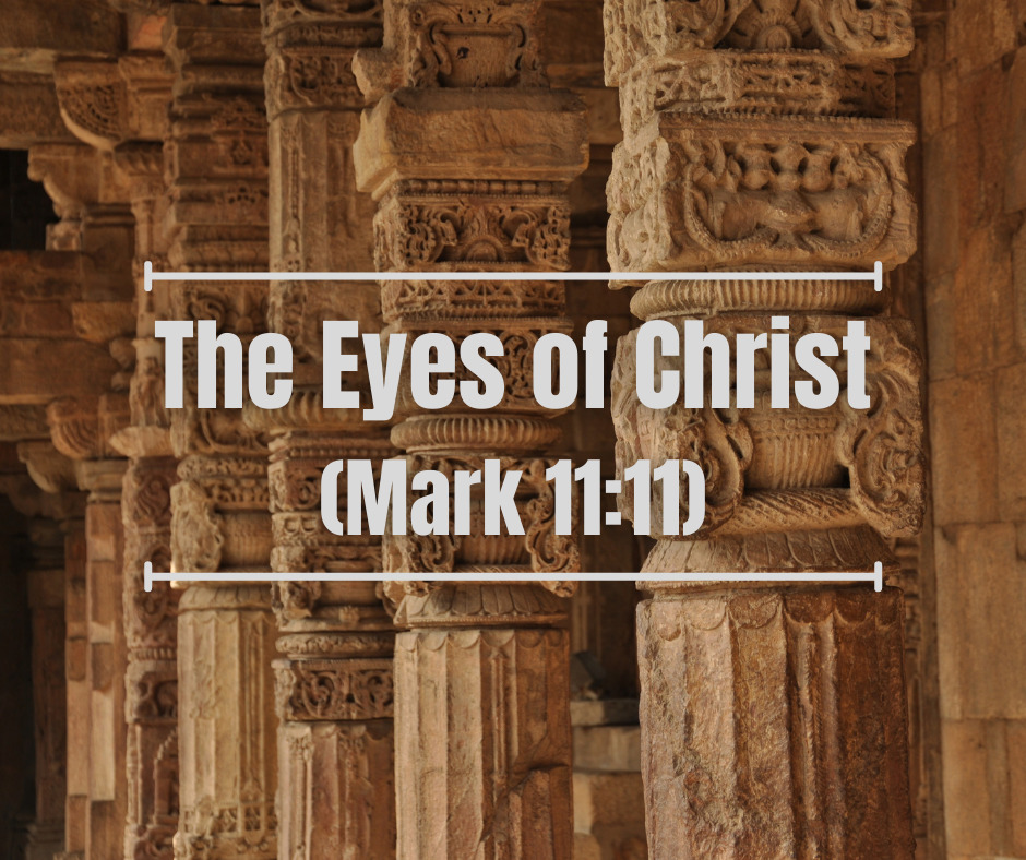 The Eyes of Christ (Mark 1111)