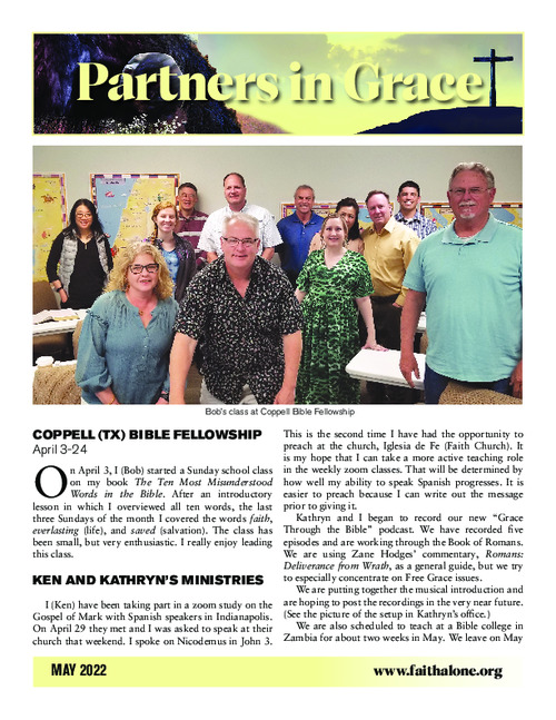 Partners in Grace Cover - May 2022