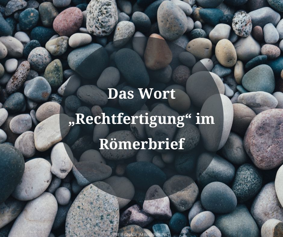 The Word “Righteousness” in the Book of Romans