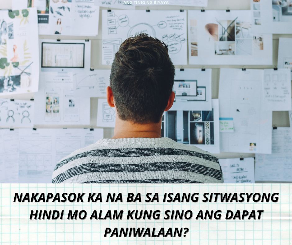 WALANG KATIYAKAN SA BUHAY NGUNIT MAY KATIYAKAN SA BUHAY NA WALANG HANGGAN