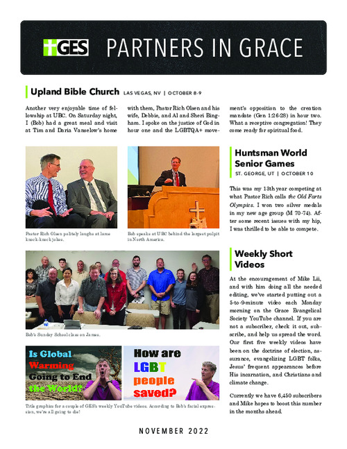 Partners in Grace Cover - November 2022