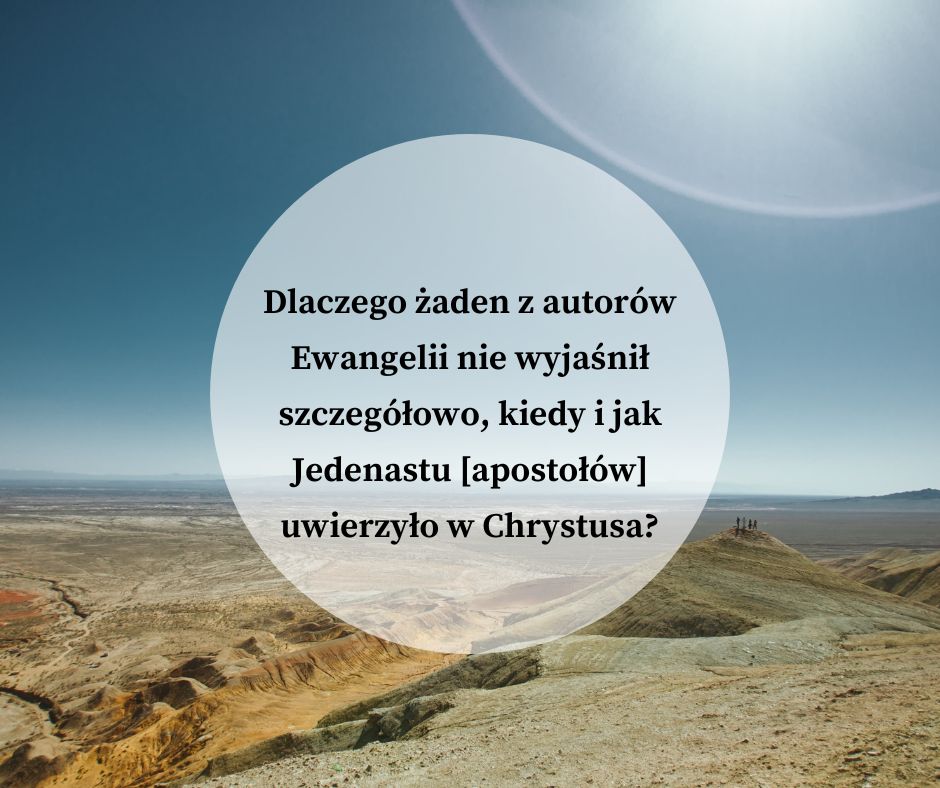 Kiedy jedenastu uczniów narodziło się na nowo?