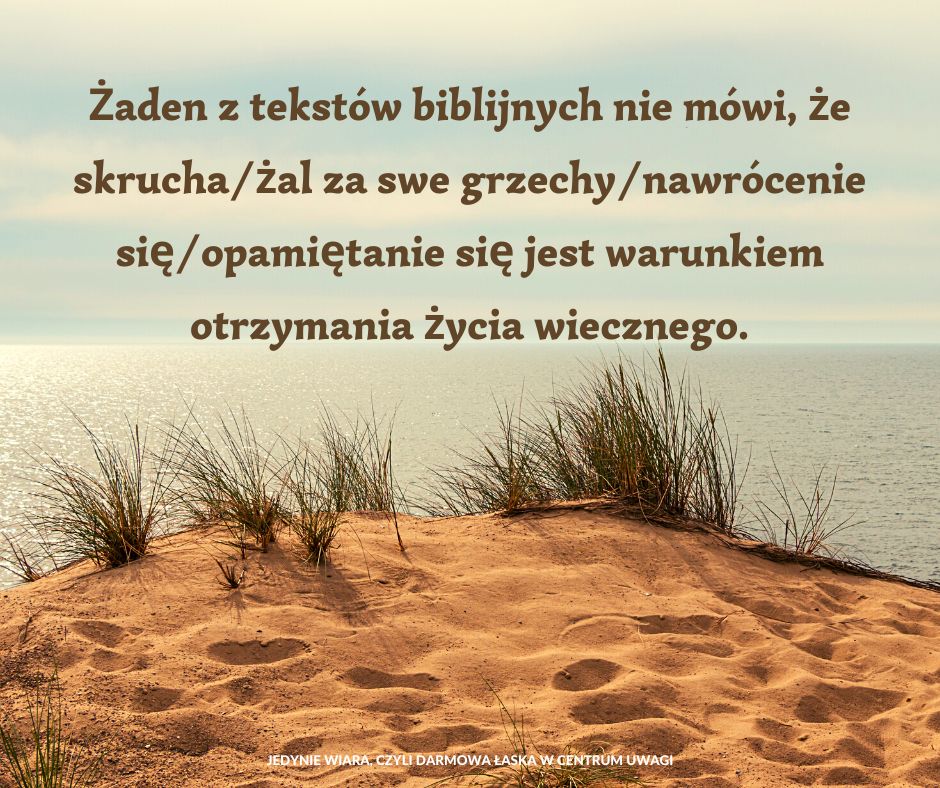 Jak laik może zrozumieć skruchę:opamiętanie się i zbawienie?