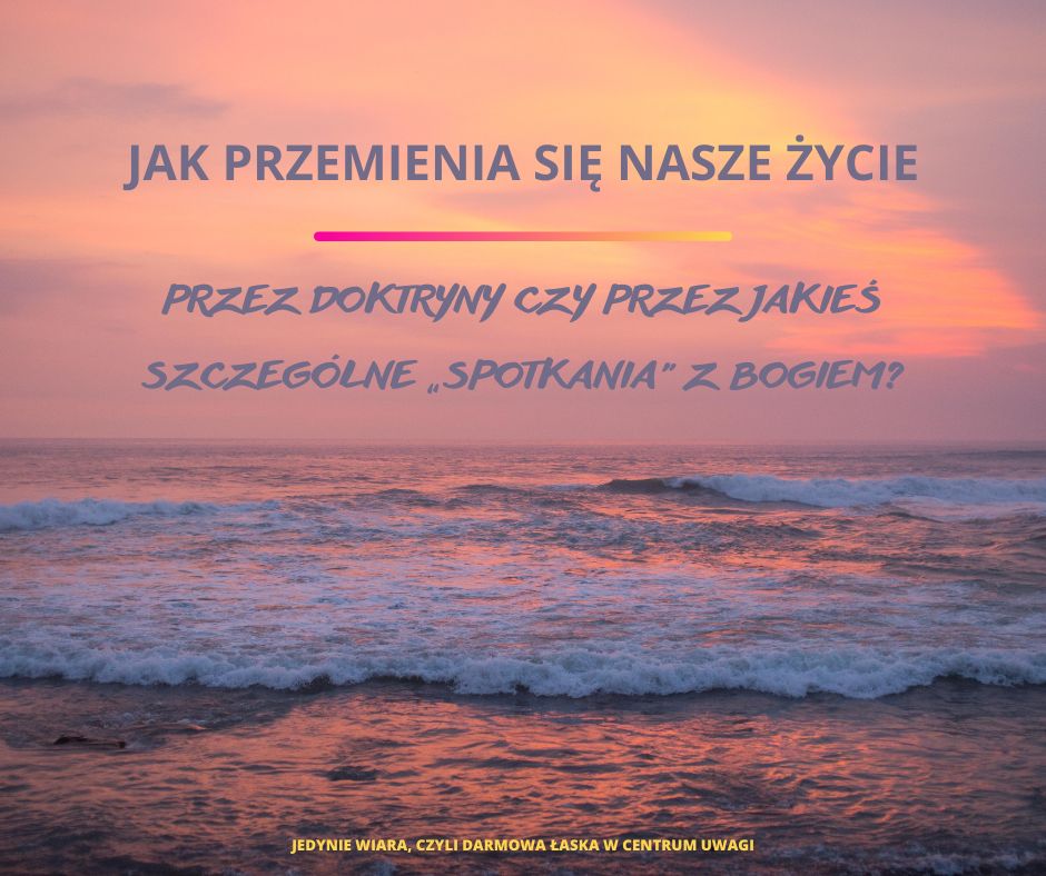 Doktryna a osobiste spotkania z Bogiem