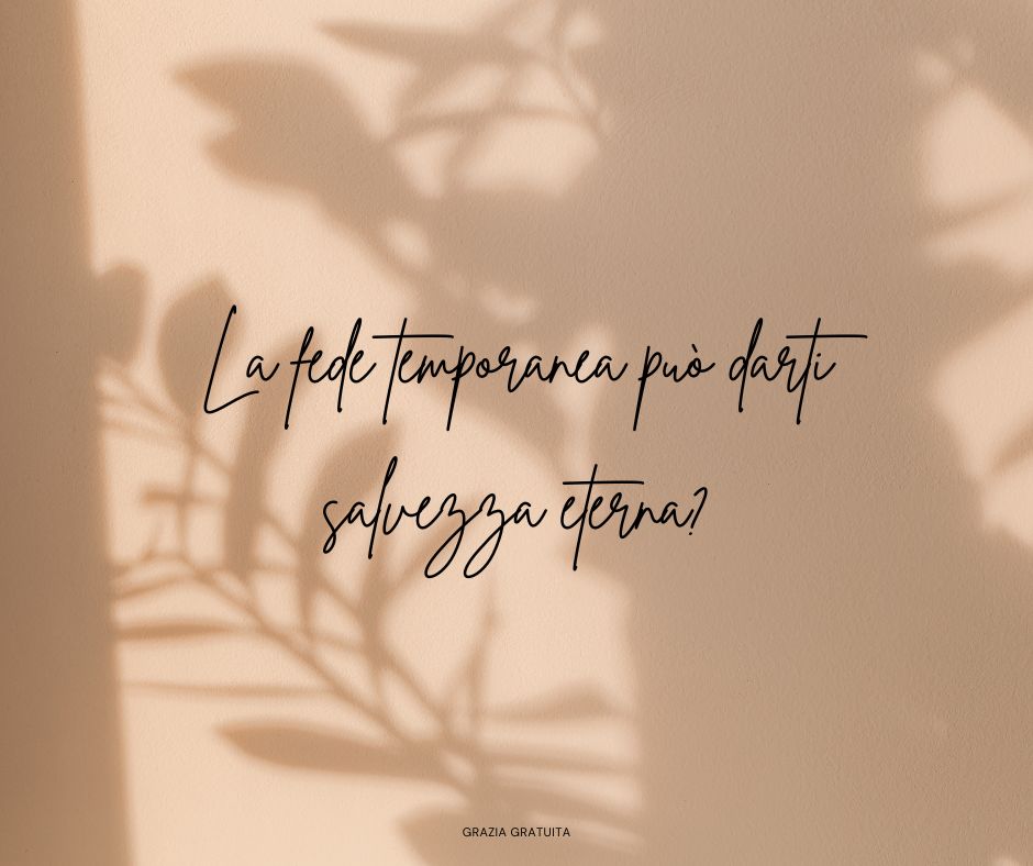 I credenti rappresentati dal terreno rocciosi sono salvi?