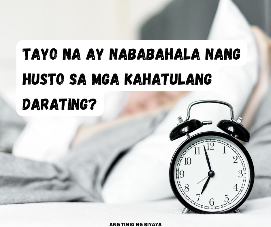 DAPAT BANG MAISTORBO ANG ATING TULOG?