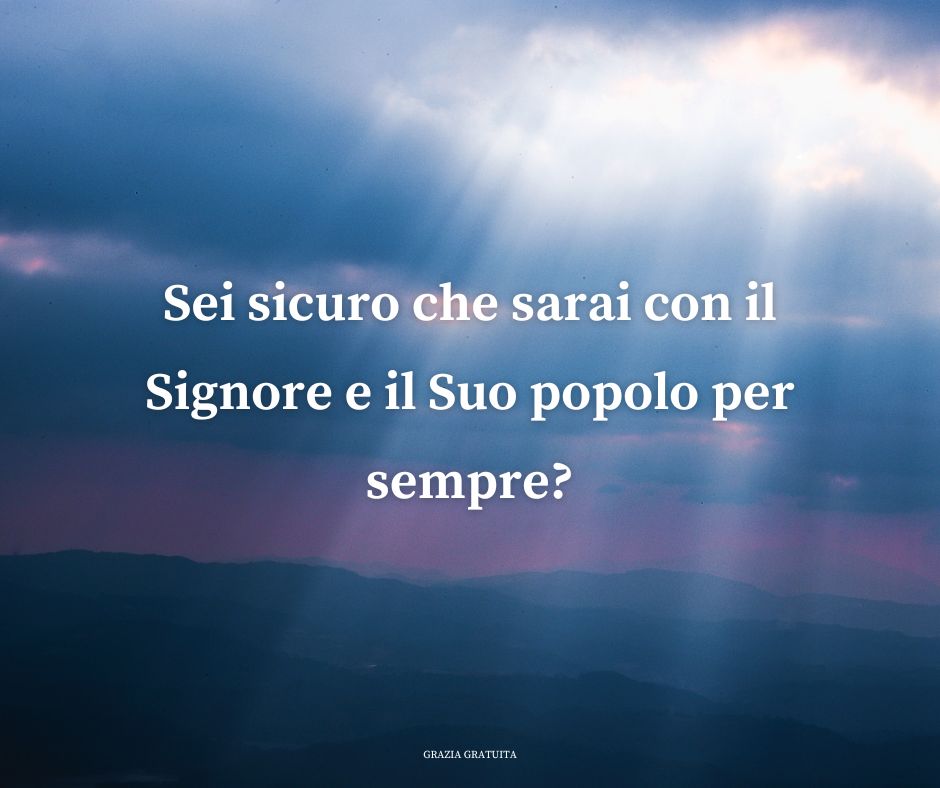 Se un leader cristiano non è sicuro, come possono essere sicuri tutti gli altri?
