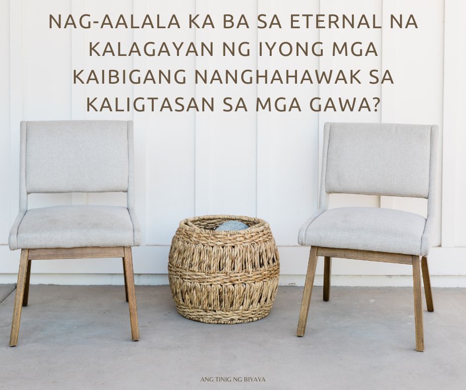 PAANO MO BA MAKIKILALA ANG KULTO NG KALIGTASAN SA MGA GAWA