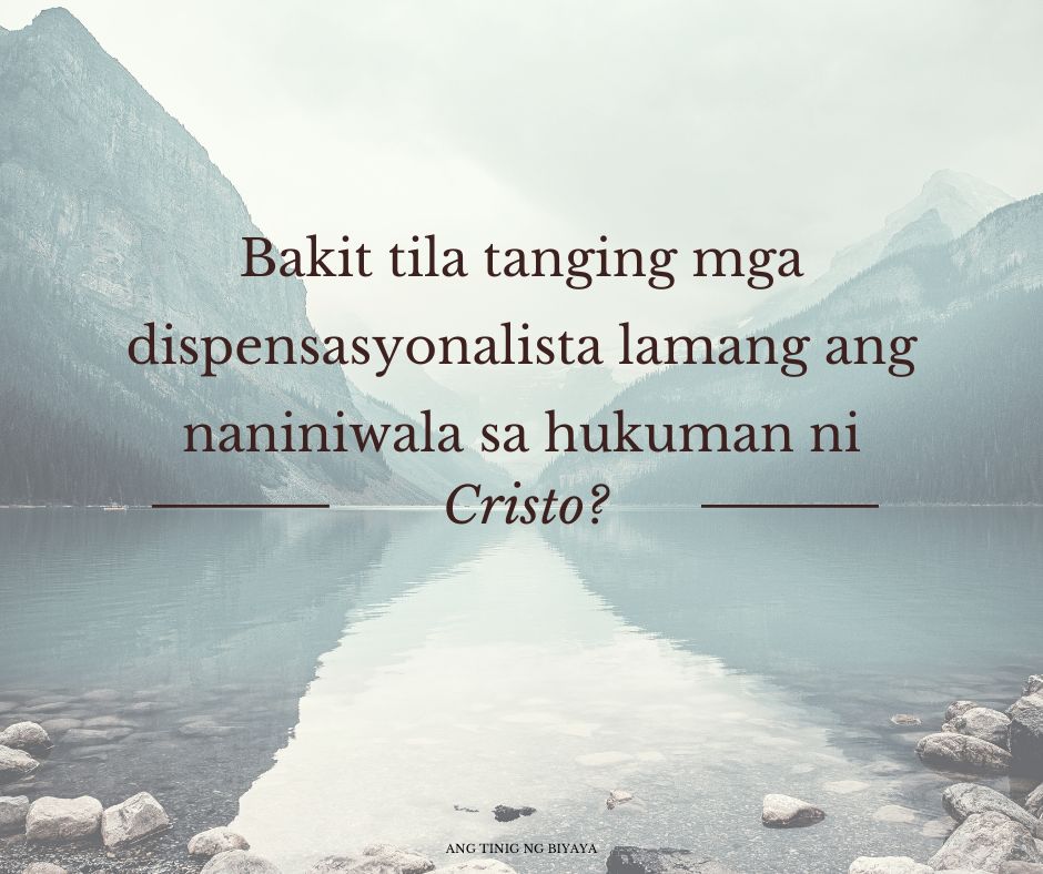 Bakit Iilan Lamang Ang Naniniwala Sa Hukuman Ni Cristo?22