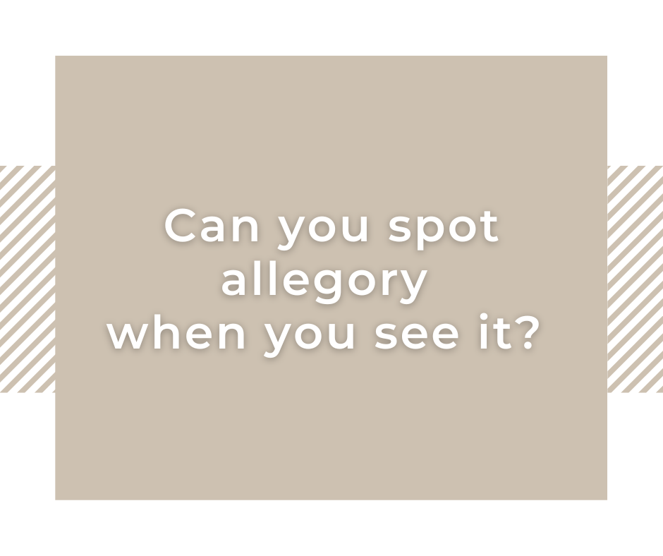 Can you spot allegory when you see it