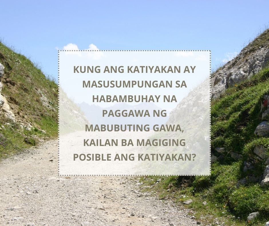 BAKIT NAKUKUMBINSE ANG MGA TAONG TOTOO ANG LORDSHIP SALVATION?