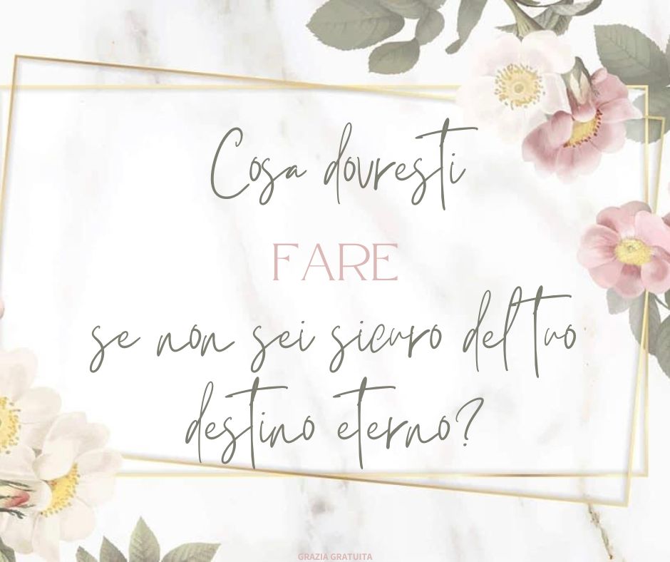 È abbastanza credere che Gesù PUÒ salvarmi?