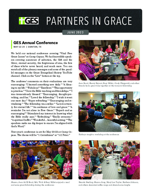 Partners in Grace Cover - June 2023