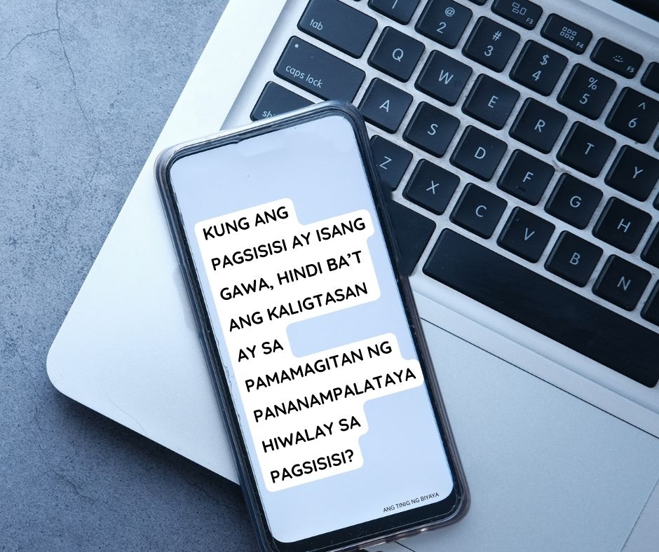 KUNG ANG PAGSISISI AY GAWA AT TAYO AY NALIGTASA SA PAMAMAGITAN NG PANANAMPALATAYA HIWALAY SA MGA GAWA...?