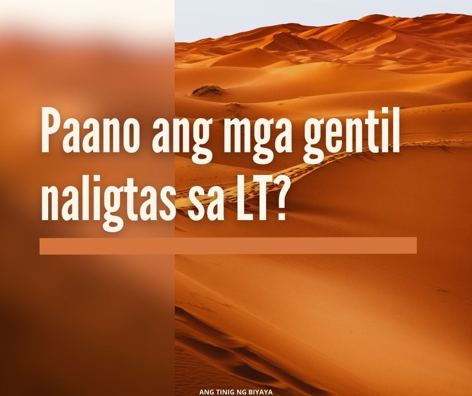 ANG KALIGTASAN SA LUMANG TIPAN