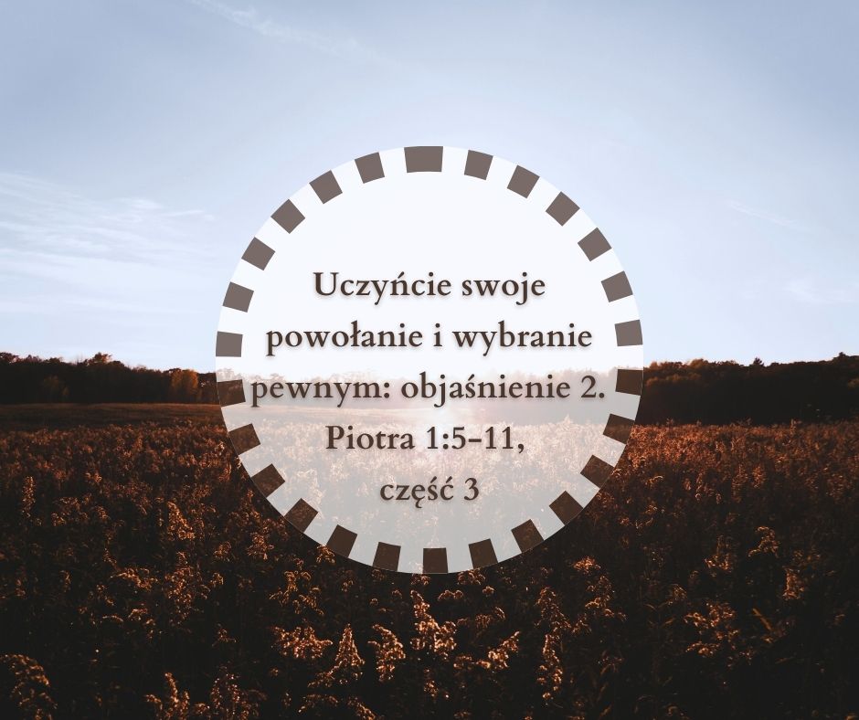 Uczyńcie swoje powołanie i wybranie pewnym3