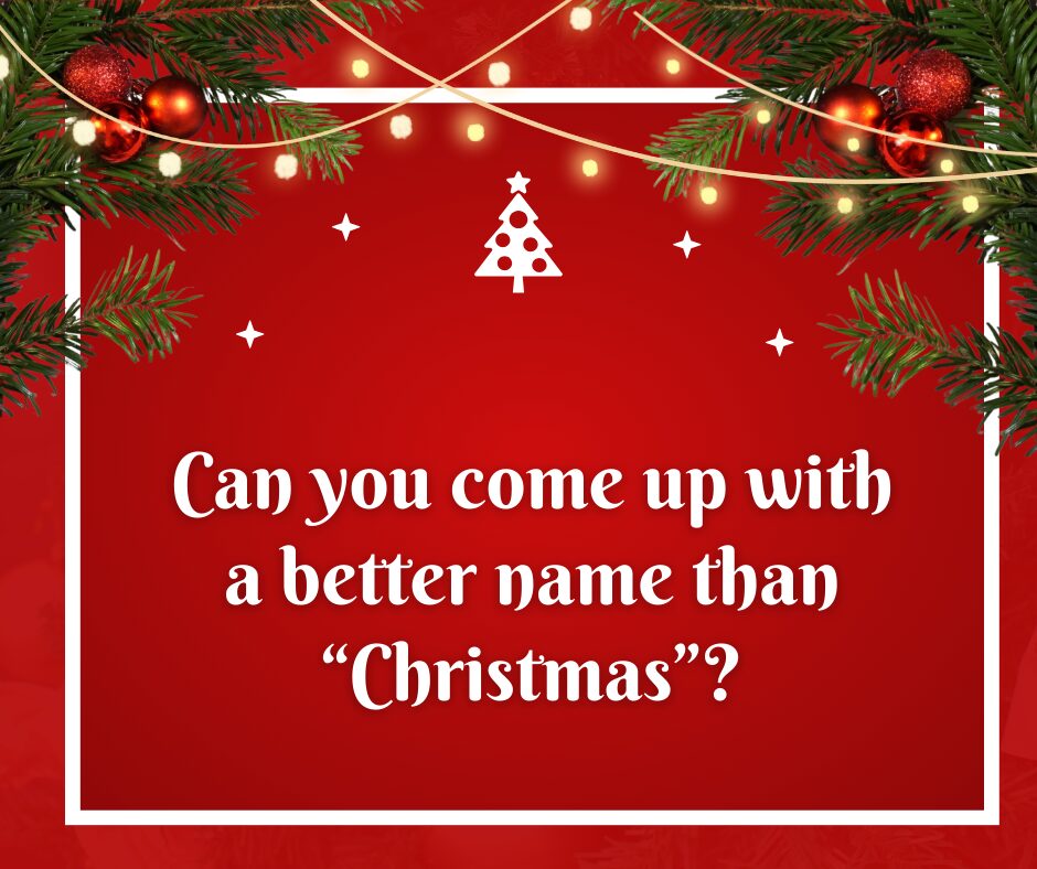 Can you come up with a better name than Christmas (1)