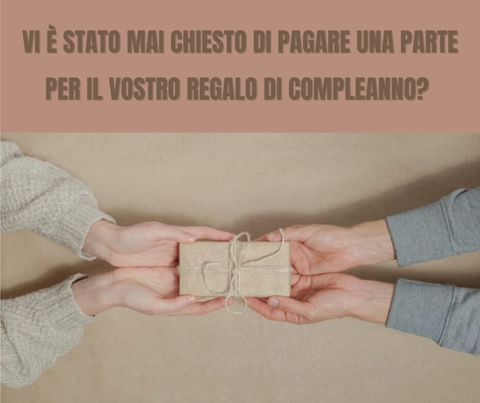 Perché non potete comprarvi un regalo?