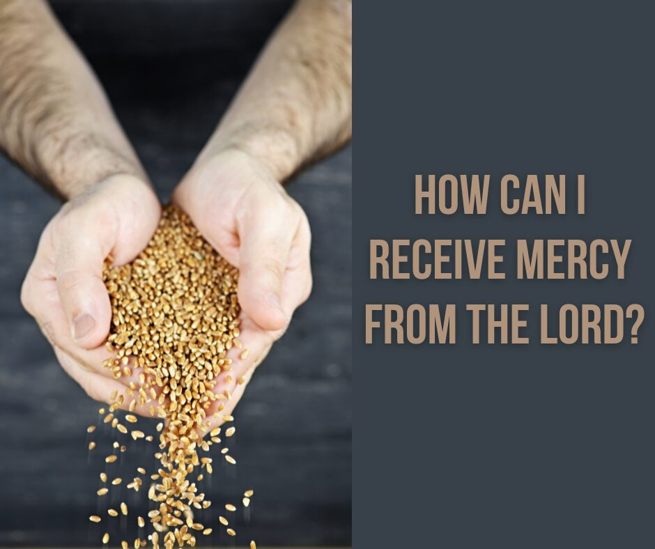How can I receive mercy from the Lord
